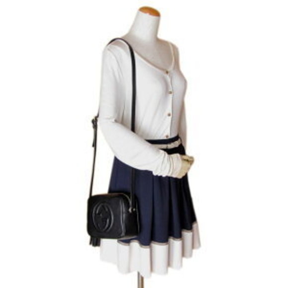 Gucci Soho Disco Bag Black Shoulder - Picture 5 of 5